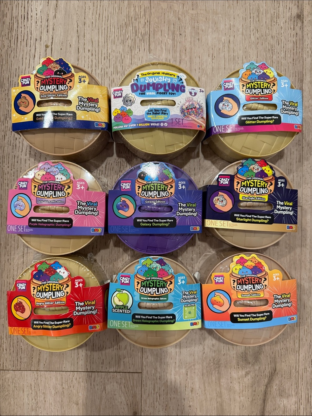 RMS Mystery Dumplings Lot Of 9